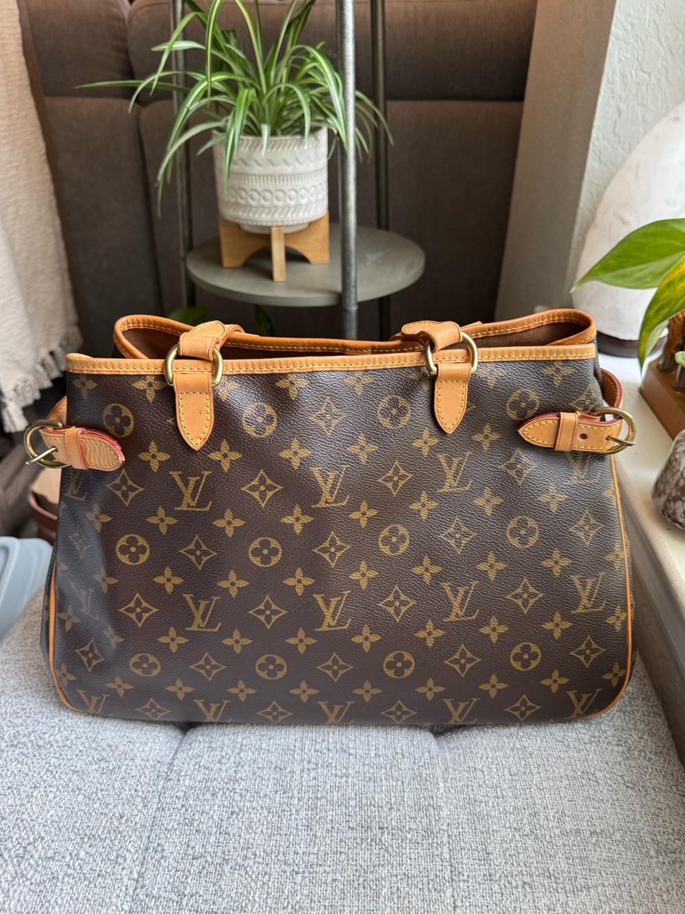 Vintage Louis Vuitton Monogram Batignolles Horizontal Tote - Picture 2 of 11